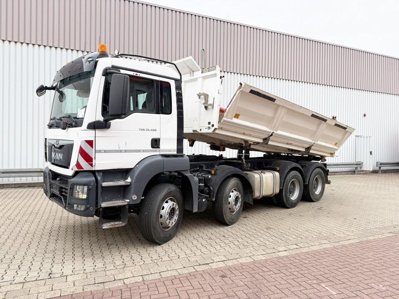 MAN TGS 35.460 8X4 BB TGS 35.460 8X4 BB, Meiller Bordmatik, Rollplane, 13m³ - Kipper vrachtwagen: afbeelding 1 MAN TGS 35.460 8X4 BB TGS 35.460 8X4 BB, Meiller Bordmatik, Rollplane, 13m³ - Kipper vrachtwagen: afbeelding 1