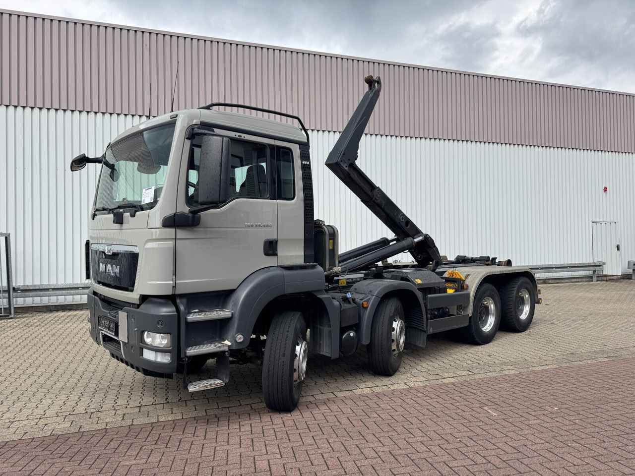 MAN TGS 35.480 8x4 BL TGS 35.480 8x4 BL, Meiller RK 30.62 bis 6,5 m Beh. - Haakarmsysteem vrachtwagen: afbeelding 1 MAN TGS 35.480 8x4 BL TGS 35.480 8x4 BL, Meiller RK 30.62 bis 6,5 m Beh. - Haakarmsysteem vrachtwagen: afbeelding 1