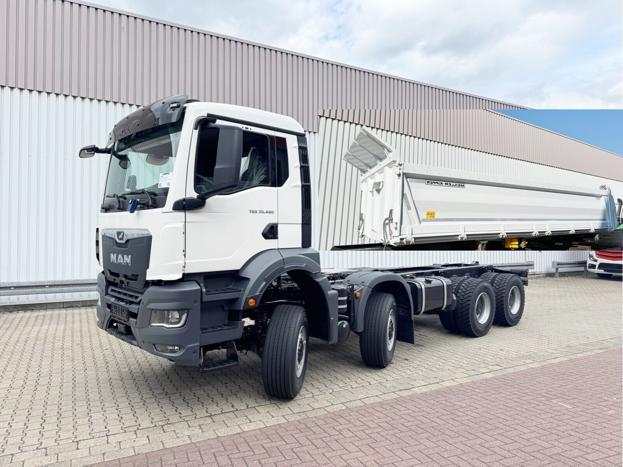 MAN TGS 35.480 8x8 BB CH TGS 35.480 8x8 BB CH, Hohe Bauart, Nebenantrieb - Kipper vrachtwagen: afbeelding 1 MAN TGS 35.480 8x8 BB CH TGS 35.480 8x8 BB CH, Hohe Bauart, Nebenantrieb - Kipper vrachtwagen: afbeelding 1