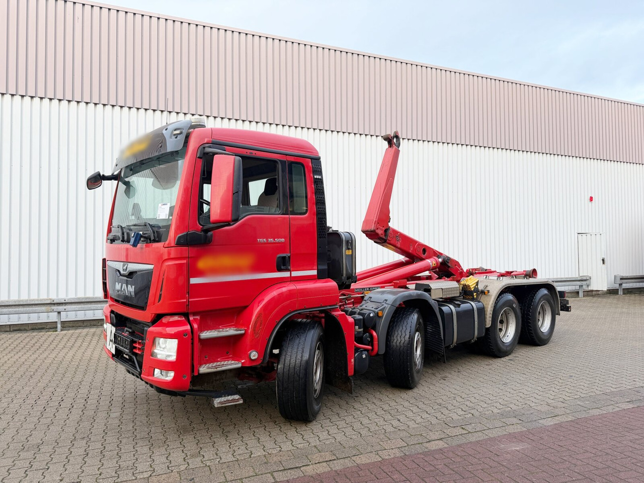 MAN TGS 35.500 8x4 BB TGS 35.500 8x4 BB, Pritarder, Meiller RK 30.65 - Haakarmsysteem vrachtwagen: afbeelding 1 MAN TGS 35.500 8x4 BB TGS 35.500 8x4 BB, Pritarder, Meiller RK 30.65 - Haakarmsysteem vrachtwagen: afbeelding 1
