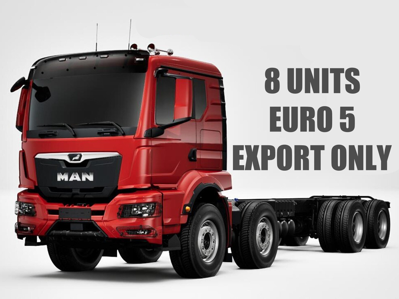 MAN TGS 41.480 8x4 BB CH TGS 41.480 8x4 BB CH, MEHRFACH VORHANDEN! - Chassis vrachtwagen: afbeelding 1 MAN TGS 41.480 8x4 BB CH TGS 41.480 8x4 BB CH, MEHRFACH VORHANDEN! - Chassis vrachtwagen: afbeelding 1