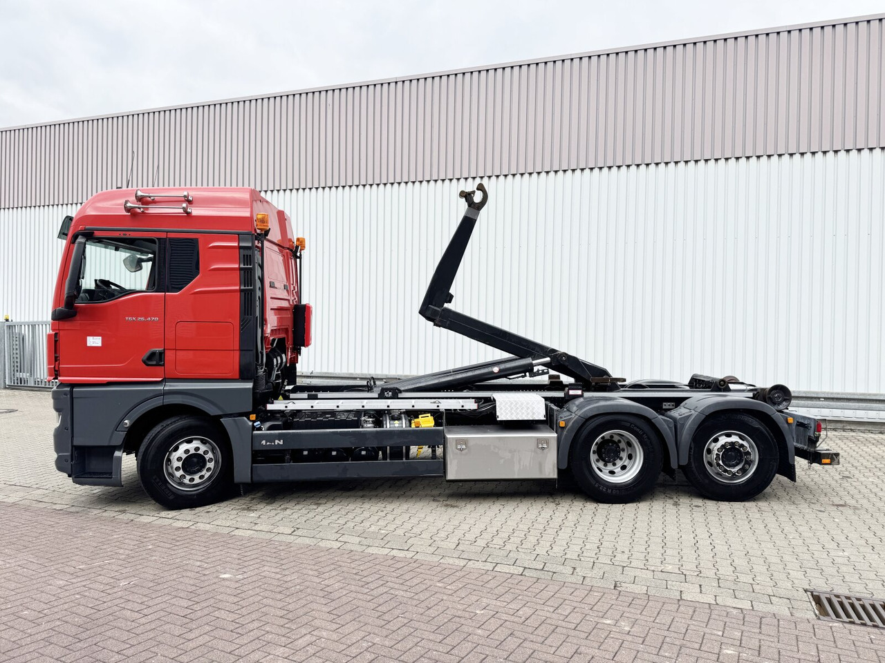 Haakarmsysteem vrachtwagen MAN TGX 26.470 6X2-4 BL TGX 26.470 6X2-4 BL, Lenk-/Liftachse, XLX-Fahrerhaus, VDL Abrollanlage 7m: afbeelding 13
