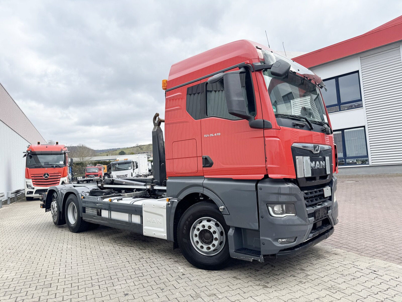 Haakarmsysteem vrachtwagen MAN TGX 26.470 6X2-4 BL TGX 26.470 6X2-4 BL, Lenk-/Liftachse, XLX-Fahrerhaus, VDL Abrollanlage 7m: afbeelding 8