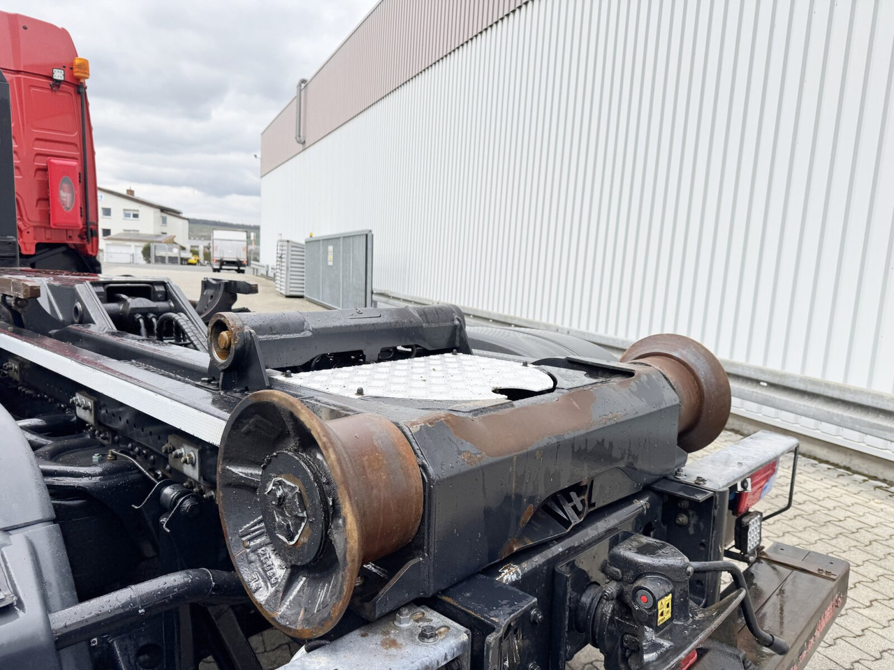 Haakarmsysteem vrachtwagen MAN TGX 26.470 6X2-4 BL TGX 26.470 6X2-4 BL, Lenk-/Liftachse, XLX-Fahrerhaus, VDL Abrollanlage 7m: afbeelding 11