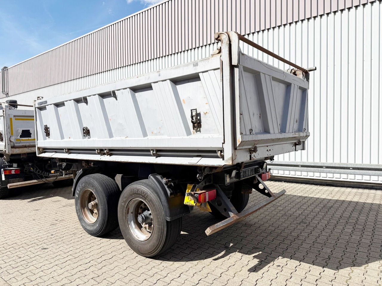 Meiller MZDA 18/21 MZDA 18/21, Stahlbordwände, ca. 10m³ - Open/ Plateau aanhangwagen: afbeelding 5 Meiller MZDA 18/21 MZDA 18/21, Stahlbordwände, ca. 10m³ - Open/ Plateau aanhangwagen: afbeelding 5