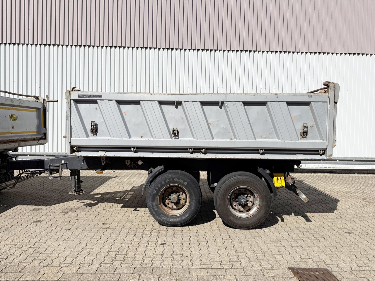 Meiller MZDA 18/21 MZDA 18/21, Stahlbordwände, ca. 10m³ - Open/ Plateau aanhangwagen: afbeelding 4 Meiller MZDA 18/21 MZDA 18/21, Stahlbordwände, ca. 10m³ - Open/ Plateau aanhangwagen: afbeelding 4