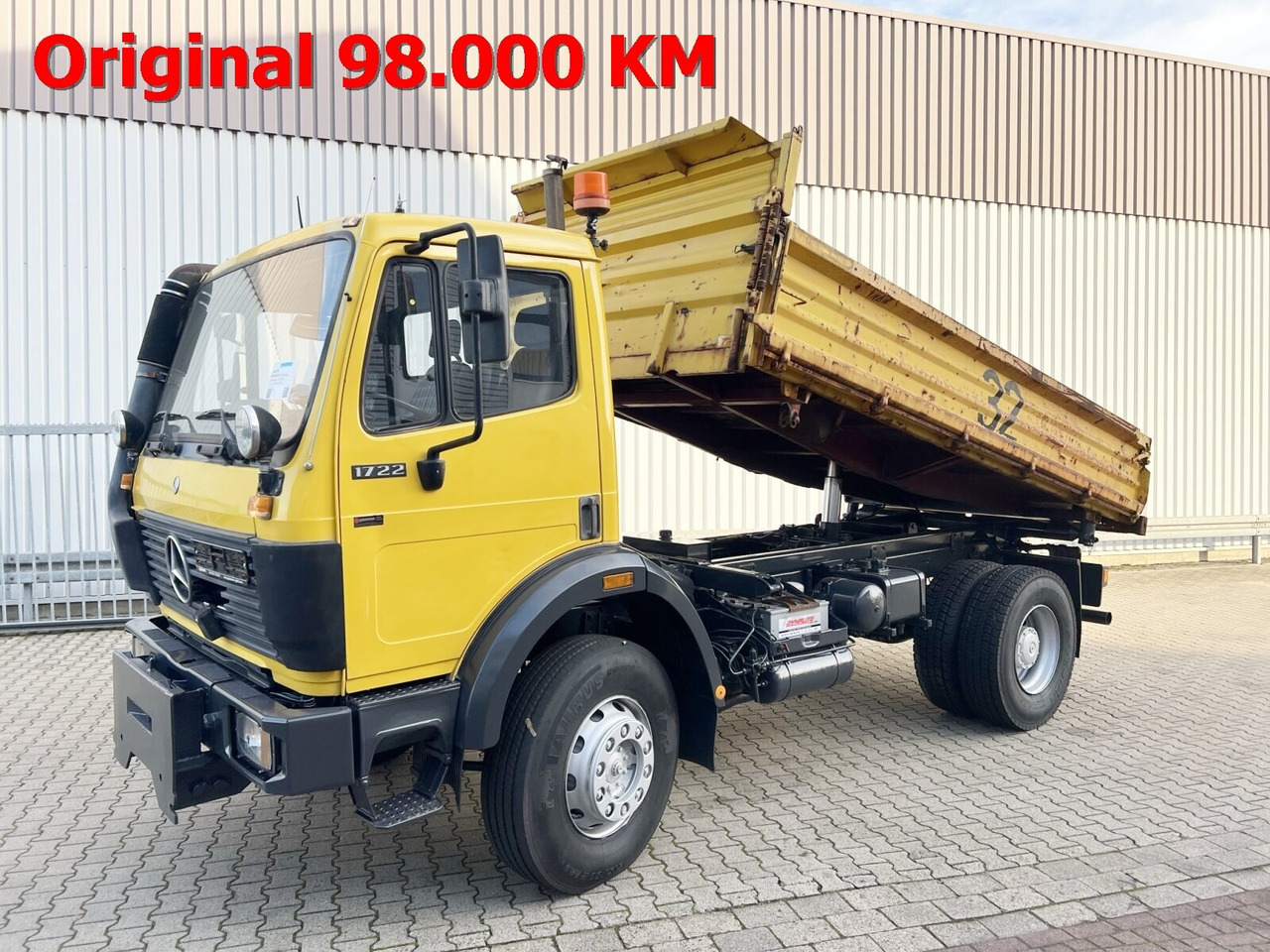Mercedes-Benz 1722 AK 4x4 SK 1722 AK 4x4 - Kipper vrachtwagen: afbeelding 1 Mercedes-Benz 1722 AK 4x4 SK 1722 AK 4x4 - Kipper vrachtwagen: afbeelding 1