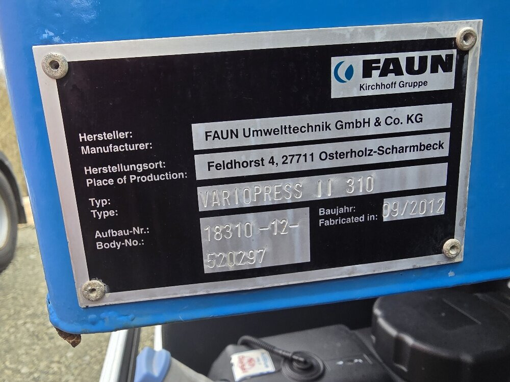 Mercedes-Benz Actros 2032 LA 4x4 Actros 2032 LA 4x4, Faun Variopress 310 ca. 10m³, Zöller Schüttung - Vuilniswagen: afbeelding 4 Mercedes-Benz Actros 2032 LA 4x4 Actros 2032 LA 4x4, Faun Variopress 310 ca. 10m³, Zöller Schüttung - Vuilniswagen: afbeelding 4