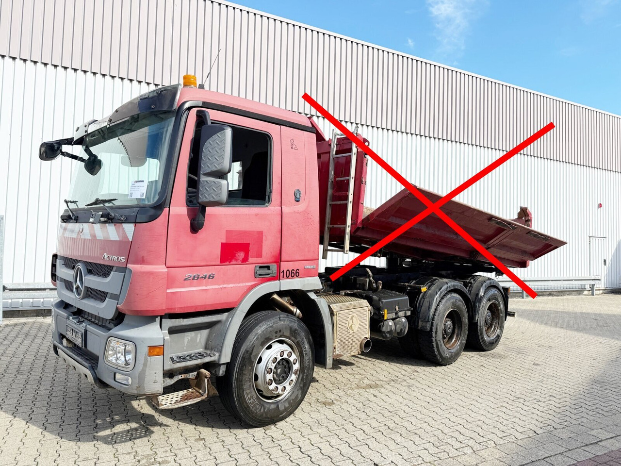 Mercedes-Benz Actros 2646 K 6x4 Actros 2646 K 6x4, Retarder - Chassis vrachtwagen: afbeelding 1 Mercedes-Benz Actros 2646 K 6x4 Actros 2646 K 6x4, Retarder - Chassis vrachtwagen: afbeelding 1