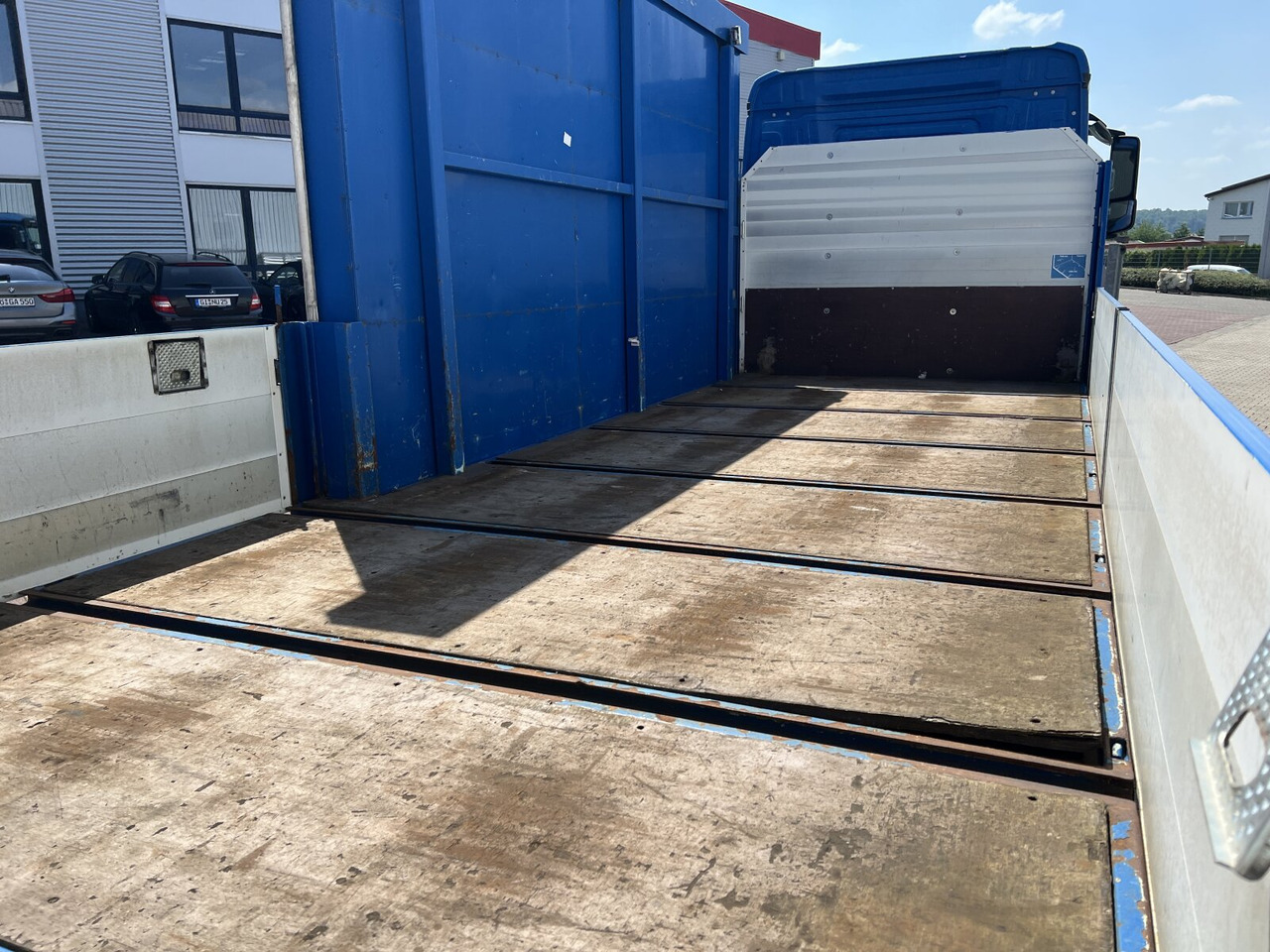 Mercedes-Benz Antos 1836 L 4x2 Antos 1836 L 4x2, Glastransporter, Heckkran Palfinger Pk 12002-EH, Funk - Kraanwagen: afbeelding 5 Mercedes-Benz Antos 1836 L 4x2 Antos 1836 L 4x2, Glastransporter, Heckkran Palfinger Pk 12002-EH, Funk - Kraanwagen: afbeelding 5