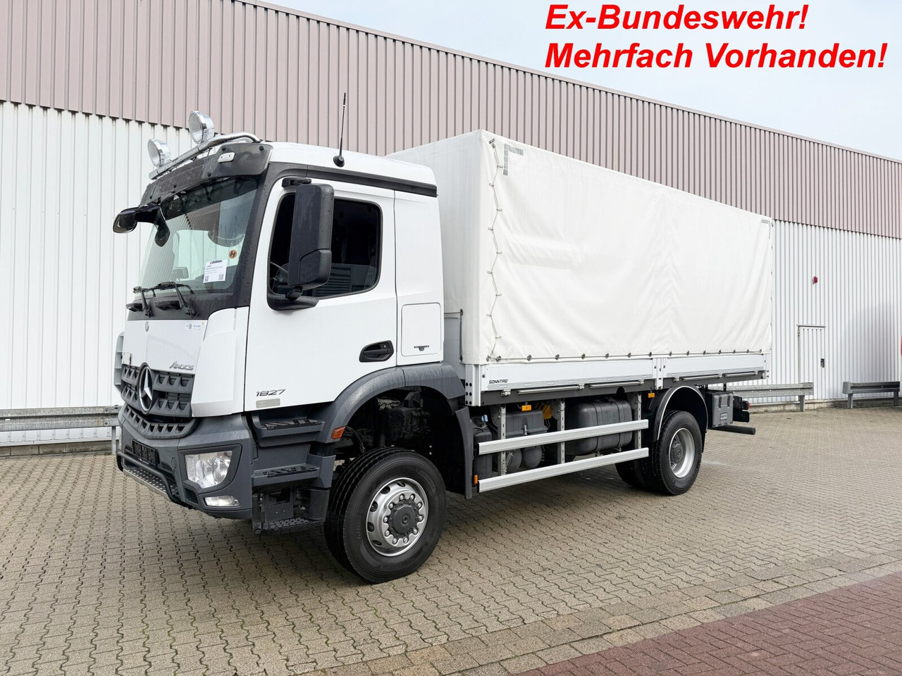 Mercedes-Benz Arocs 1827/30 A 4x4 Arocs 1827/30 A 4x4, Ex-! - Vrachtwagen met open laadbak: afbeelding 1 Mercedes-Benz Arocs 1827/30 A 4x4 Arocs 1827/30 A 4x4, Ex-! - Vrachtwagen met open laadbak: afbeelding 1