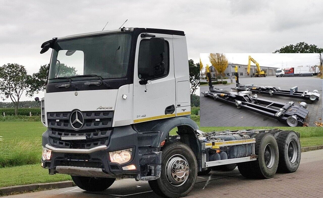 Mercedes-Benz Arocs 2642 K 6x4 Arocs 2642 K 6x4, Retarder, Motorabtrieb - Haakarmsysteem vrachtwagen: afbeelding 1 Mercedes-Benz Arocs 2642 K 6x4 Arocs 2642 K 6x4, Retarder, Motorabtrieb - Haakarmsysteem vrachtwagen: afbeelding 1