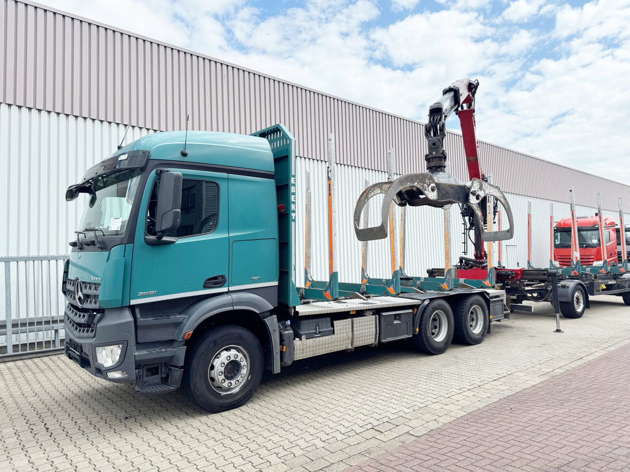 Mercedes-Benz Arocs 2651 L 6x4 Arocs 2651 L 6x4, Retarder, StreamSpace, Heckkran Epsilon M120L80 - Houttransport, Kraanwagen: afbeelding 1 Mercedes-Benz Arocs 2651 L 6x4 Arocs 2651 L 6x4, Retarder, StreamSpace, Heckkran Epsilon M120L80 - Houttransport, Kraanwagen: afbeelding 1