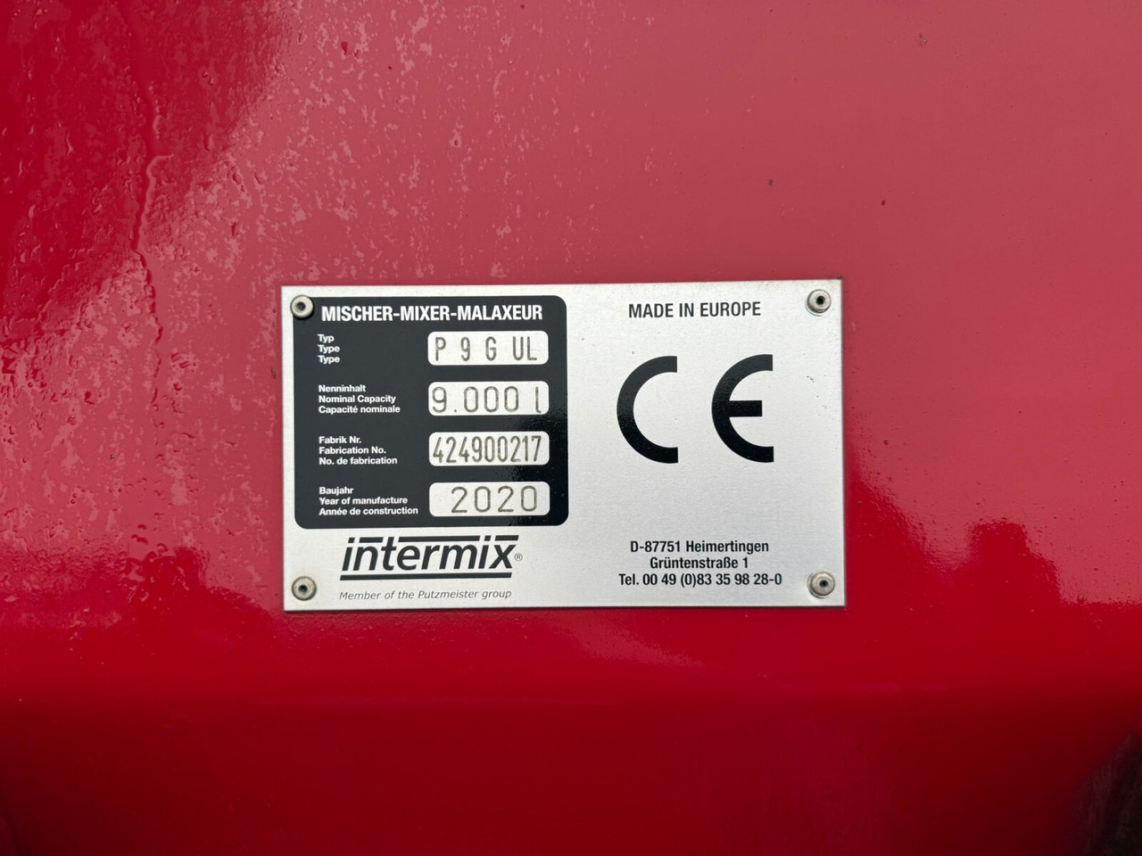 Mercedes-Benz Arocs 3243 B 8x4/4 Arocs 3243 B 8x4/4, MirrorCam, MultimediaCockpit, Navi, Betonmischer Intermix ca. 9m³ - Betonmixer: afbeelding 5 Mercedes-Benz Arocs 3243 B 8x4/4 Arocs 3243 B 8x4/4, MirrorCam, MultimediaCockpit, Navi, Betonmischer Intermix ca. 9m³ - Betonmixer: afbeelding 5