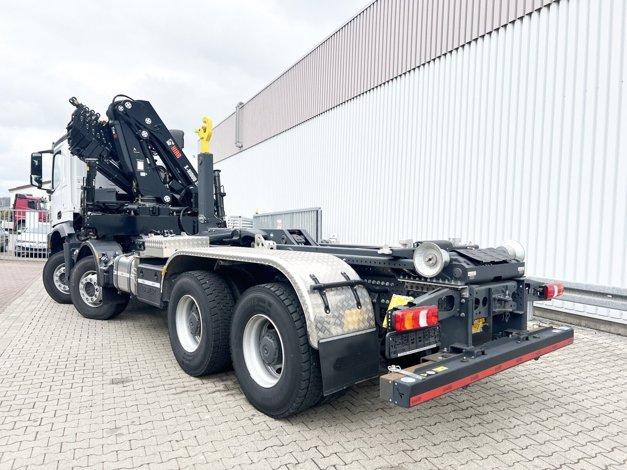 Nieuw Haakarmsysteem vrachtwagen, Kraanwagen Mercedes-Benz Arocs 4142 B 8x4/4 Arocs 4142 B 8x4/4, Grounder, Funk: afbeelding 11