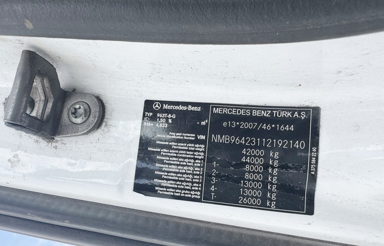 Mercedes-Benz Arocs 4142 K 8x4/4 Arocs 4142/45 K 8x4/4, Meiller Bordmatik links - Kipper vrachtwagen: afbeelding 5 Mercedes-Benz Arocs 4142 K 8x4/4 Arocs 4142/45 K 8x4/4, Meiller Bordmatik links - Kipper vrachtwagen: afbeelding 5