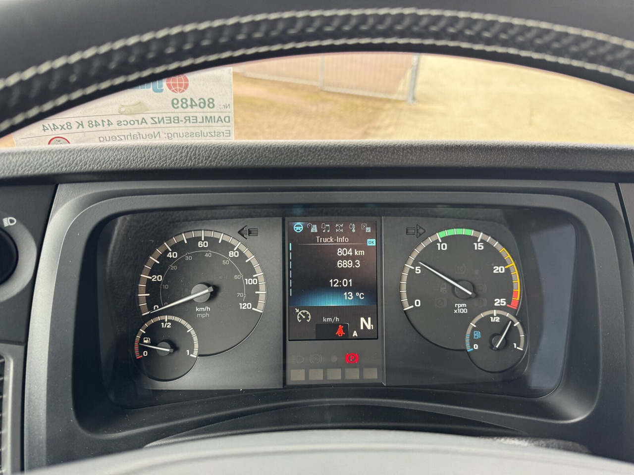 Mercedes-Benz Arocs 4148 K 8x4/4 Arocs 4148 K 8x4/4/45, Turbo-Retarder-Kupplung, Grounder - Haakarmsysteem vrachtwagen: afbeelding 5 Mercedes-Benz Arocs 4148 K 8x4/4 Arocs 4148 K 8x4/4/45, Turbo-Retarder-Kupplung, Grounder - Haakarmsysteem vrachtwagen: afbeelding 5