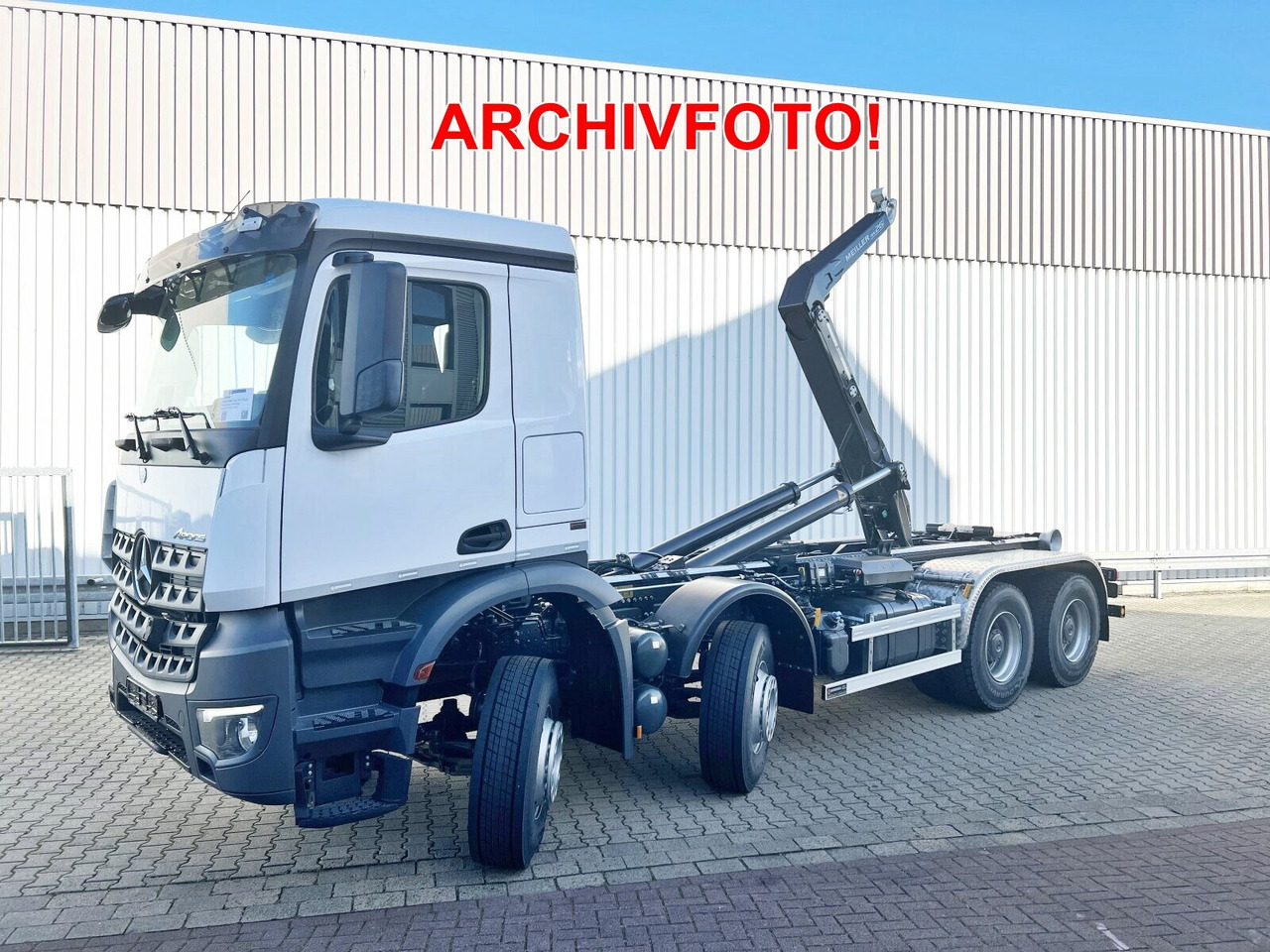 Mercedes-Benz Arocs 4148 K 8x4/4 Arocs 4148 K 8x4/4/45, Turbo-Retarder-Kupplung, Grounder - Haakarmsysteem vrachtwagen: afbeelding 1 Mercedes-Benz Arocs 4148 K 8x4/4 Arocs 4148 K 8x4/4/45, Turbo-Retarder-Kupplung, Grounder - Haakarmsysteem vrachtwagen: afbeelding 1