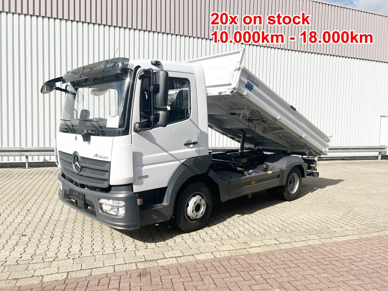 Mercedes-Benz Atego 818/23 K 4x2 Atego 818/23 K 4x2, 2x AHK, Meiller-Kipper, mehrfach Vorhanden! - Kipper vrachtwagen: afbeelding 1 Mercedes-Benz Atego 818/23 K 4x2 Atego 818/23 K 4x2, 2x AHK, Meiller-Kipper, mehrfach Vorhanden! - Kipper vrachtwagen: afbeelding 1