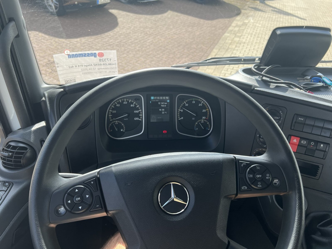 Kipper vrachtwagen Mercedes-Benz Atego 818 K 4x2 Atego 818 K 4x2, 2x AHK, Meiller-Kipper, mehrfach Vorhanden!: afbeelding 5