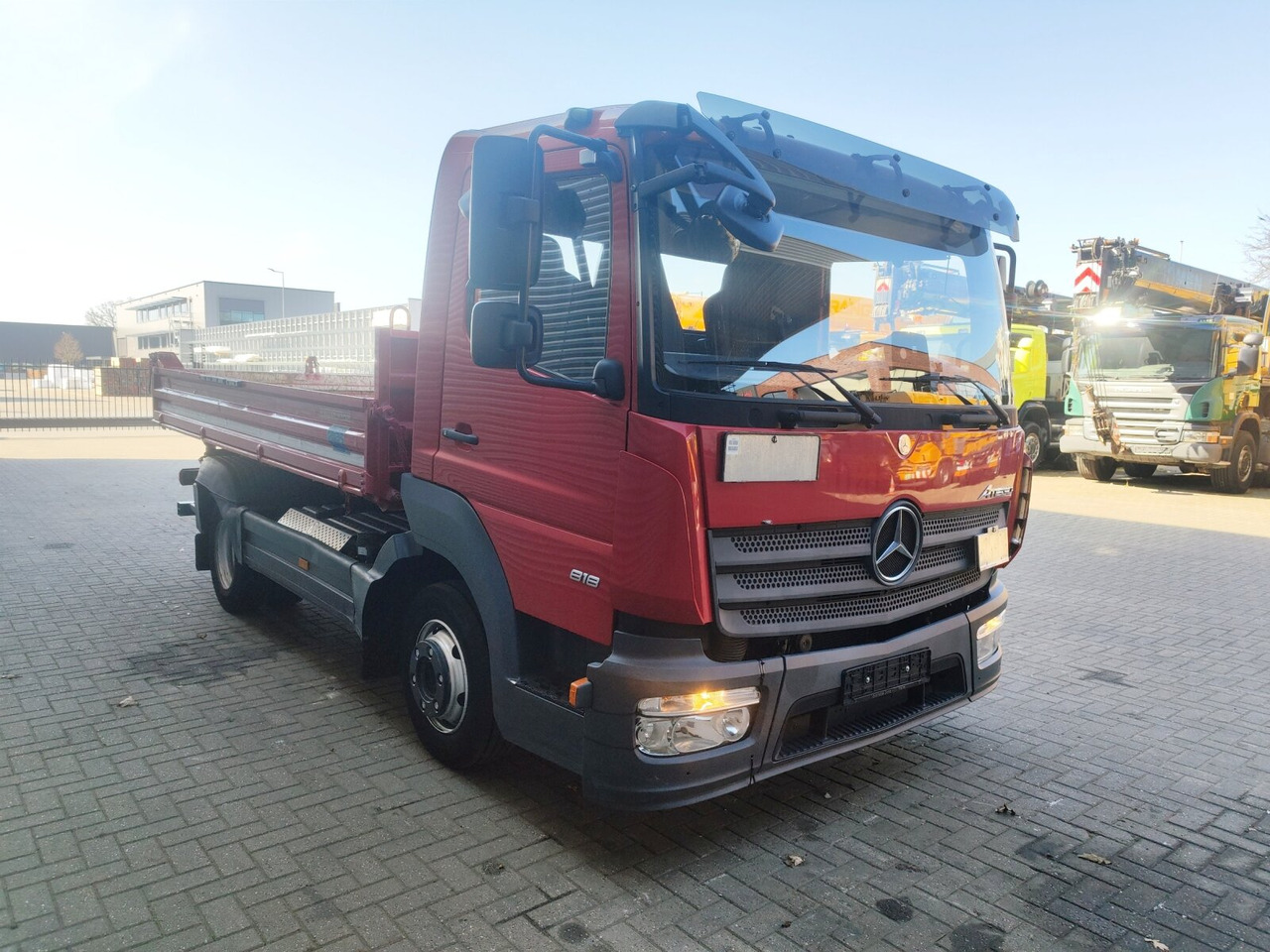 Mercedes-Benz Atego 818 K 4x2 Atego 818 K 4x2, Meiller-Kipper, 2 x AHK - Kipper vrachtwagen: afbeelding 5 Mercedes-Benz Atego 818 K 4x2 Atego 818 K 4x2, Meiller-Kipper, 2 x AHK - Kipper vrachtwagen: afbeelding 5