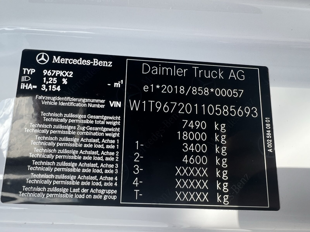 Mercedes-Benz Atego 818 K 4x2 Atego 818 K 4x2, Meiller-Kipper, mehrfach Vorhanden! - Kipper vrachtwagen: afbeelding 2 Mercedes-Benz Atego 818 K 4x2 Atego 818 K 4x2, Meiller-Kipper, mehrfach Vorhanden! - Kipper vrachtwagen: afbeelding 2