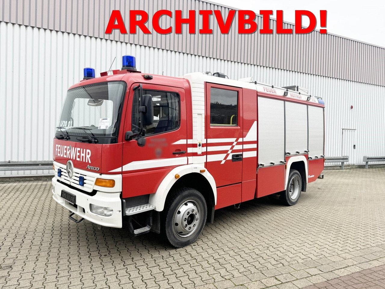 Mercedes-Benz Atego 917 4x4, LF 10 Atego 917 4x4, LF 10, Einzelbereifung, AT-Motor - Ambulance: afbeelding 1 Mercedes-Benz Atego 917 4x4, LF 10 Atego 917 4x4, LF 10, Einzelbereifung, AT-Motor - Ambulance: afbeelding 1