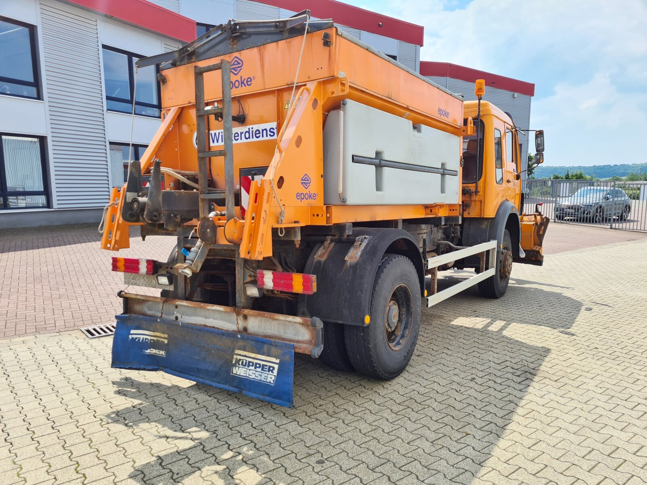 Chassis vrachtwagen Mercedes-Benz NG 1928 A 4x4 NG 1928 A 4x4, V8-Motor, Standklima, Winterdienstaustattung: afbeelding 8