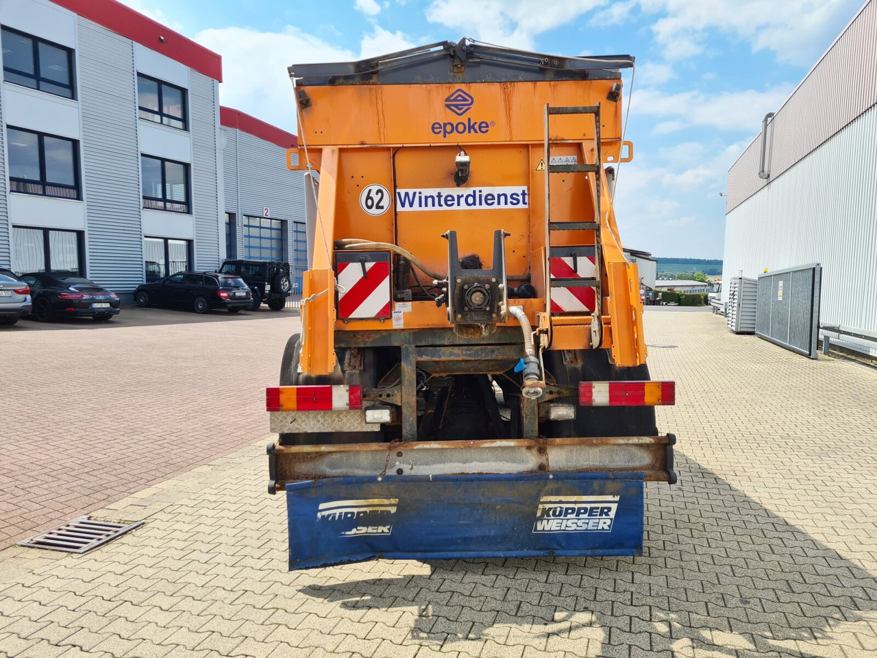 Chassis vrachtwagen Mercedes-Benz NG 1928 A 4x4 NG 1928 A 4x4, V8-Motor, Standklima, Winterdienstaustattung: afbeelding 7