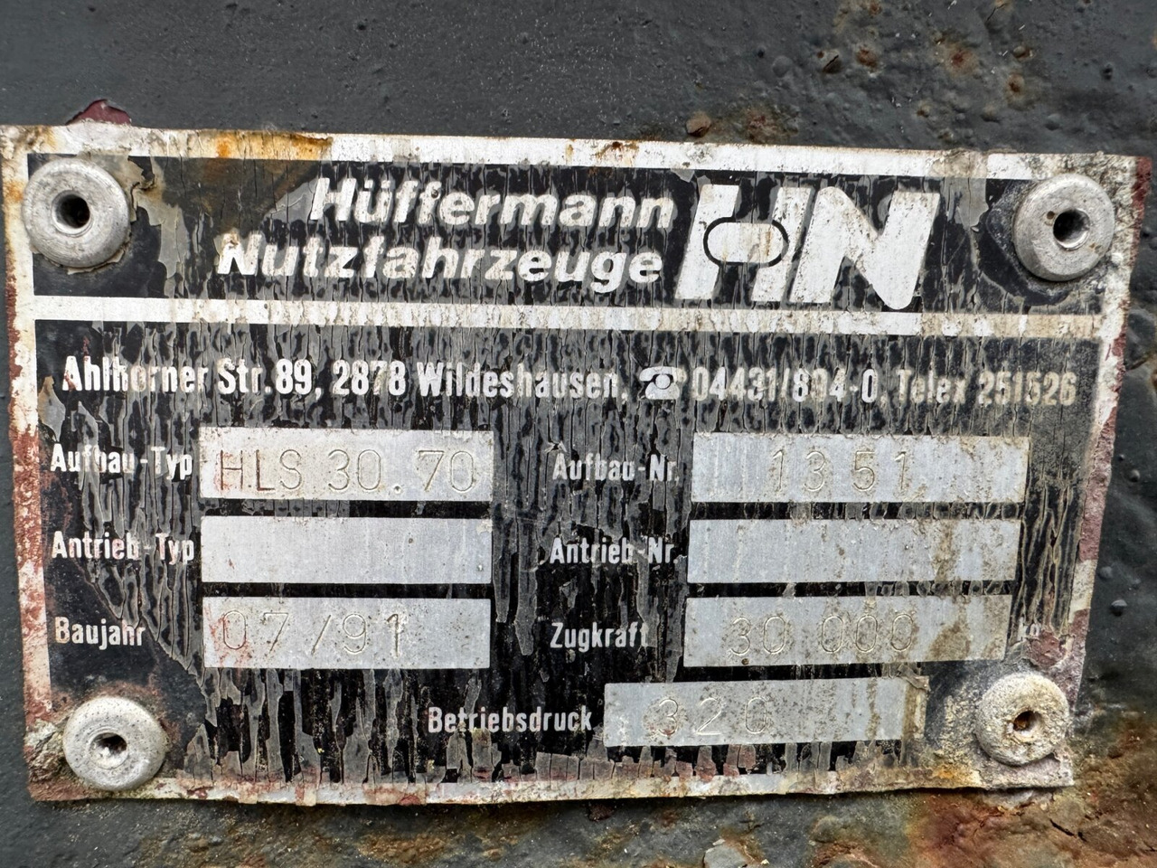 HLS 30.70 Hakenliftauflieger HLS 30.70 Hakenliftauflieger - Oplegger: afbeelding 4 HLS 30.70 Hakenliftauflieger HLS 30.70 Hakenliftauflieger - Oplegger: afbeelding 4