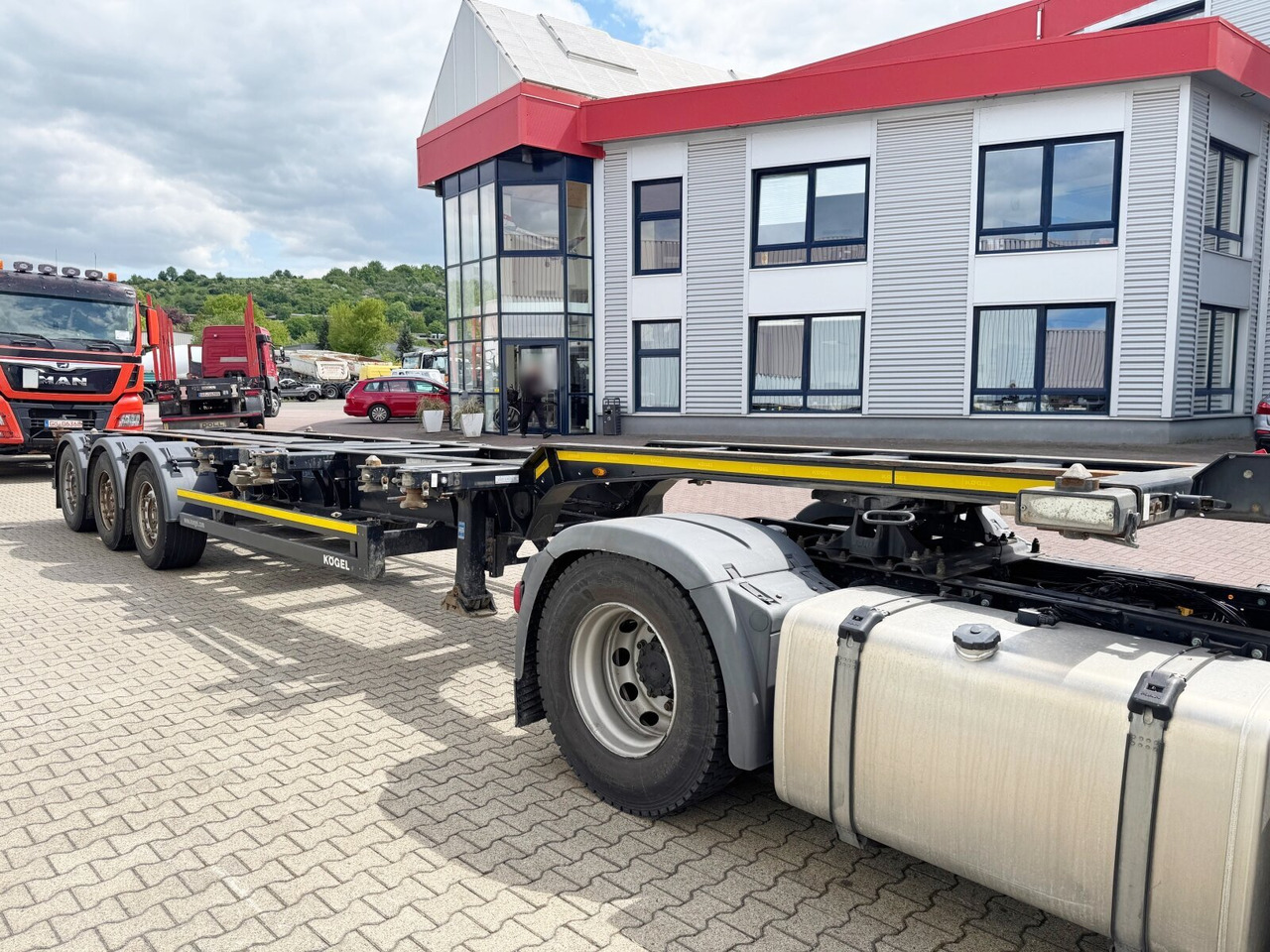 Kögel Port 45 Simplex Container-Chassis Port 45 Simplex, Container-Chassis, 20/2x20/30/40/45 Fuß, ausziehbar - Oplegger: afbeelding 4 Kögel Port 45 Simplex Container-Chassis Port 45 Simplex, Container-Chassis, 20/2x20/30/40/45 Fuß, ausziehbar - Oplegger: afbeelding 4