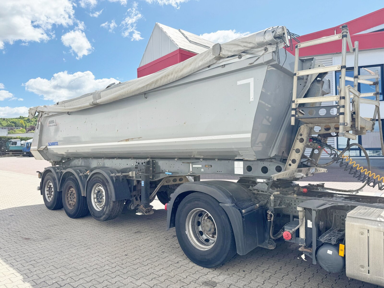 Schmitz Cargobull SKI 24 SL 7.2 SKI 24 SL 7.2, Stahlmulde ca. 24m³, Liftachse - Oplegger: afbeelding 1 Schmitz Cargobull SKI 24 SL 7.2 SKI 24 SL 7.2, Stahlmulde ca. 24m³, Liftachse - Oplegger: afbeelding 1