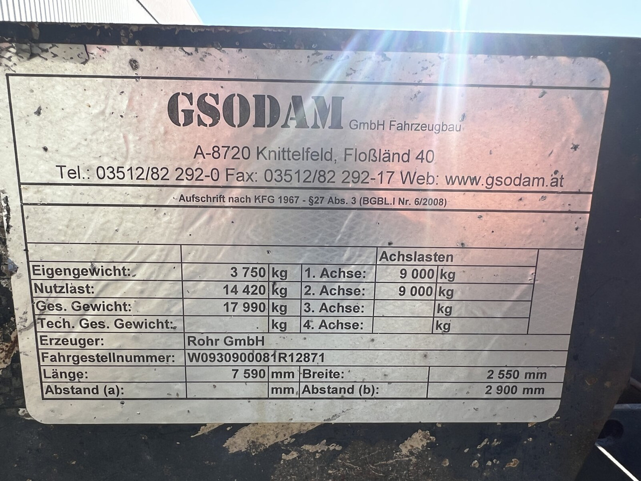 RZA 18 RZA 18 Abrollanhänger - Haakarm/ Portaalarm aanhanger: afbeelding 2 RZA 18 RZA 18 Abrollanhänger - Haakarm/ Portaalarm aanhanger: afbeelding 2