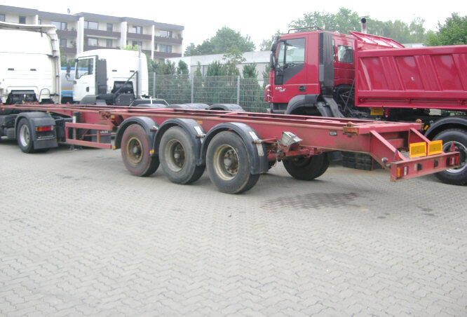 SAnh Container Chassis - Containertransporter/ Wissellaadbak oplegger: afbeelding 1 SAnh Container Chassis - Containertransporter/ Wissellaadbak oplegger: afbeelding 1