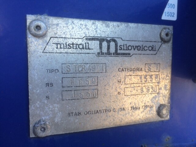 SAnh Silo MISTRAL Kippsilo, ca. 49m³ - Bulkoplegger: afbeelding 5 SAnh Silo MISTRAL Kippsilo, ca. 49m³ - Bulkoplegger: afbeelding 5
