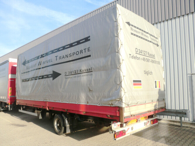 SDAH Plane u. Spriegel FREYTAG, 1 . Achse fehlt !!! - Aanhangwagen met huif: afbeelding 2 SDAH Plane u. Spriegel FREYTAG, 1 . Achse fehlt !!! - Aanhangwagen met huif: afbeelding 2