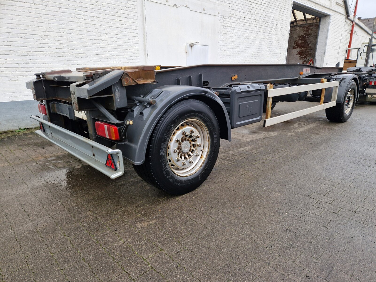 Schmitz Cargobull ACF 18 S ACF 18 S, Schlittenabroller bis 7 m Beh. - Haakarm/ Portaalarm aanhanger: afbeelding 4 Schmitz Cargobull ACF 18 S ACF 18 S, Schlittenabroller bis 7 m Beh. - Haakarm/ Portaalarm aanhanger: afbeelding 4