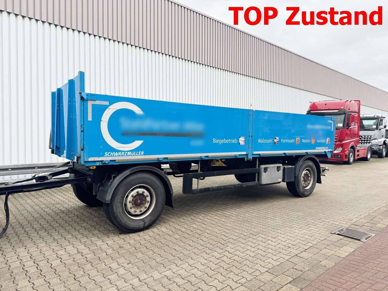 Schwarzmüller T-Serie T-Serie, TOP-Zustand - Open/ Plateau aanhangwagen: afbeelding 1 Schwarzmüller T-Serie T-Serie, TOP-Zustand - Open/ Plateau aanhangwagen: afbeelding 1