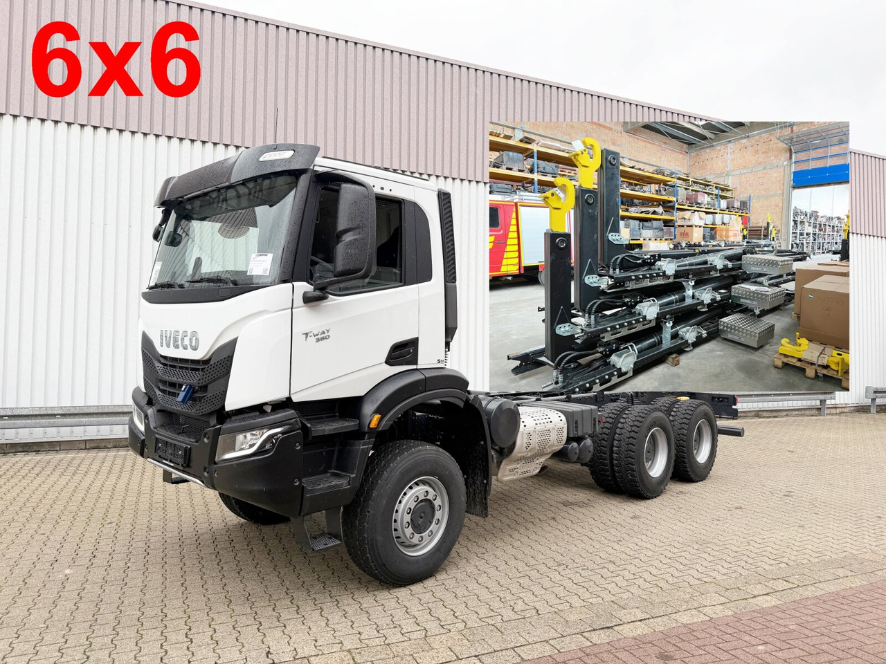 T-Way 360 6x6 T-Way 360 6x6 - Haakarmsysteem vrachtwagen: afbeelding 1 T-Way 360 6x6 T-Way 360 6x6 - Haakarmsysteem vrachtwagen: afbeelding 1
