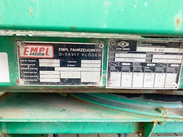 TL 6,4 Empl TL 6,4 Spezial-Tiefladeanhänger, Ex-Polizei - Dieplader aanhangwagen: afbeelding 5 TL 6,4 Empl TL 6,4 Spezial-Tiefladeanhänger, Ex-Polizei - Dieplader aanhangwagen: afbeelding 5