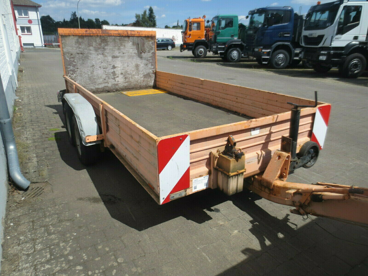 TTS-3,5 mit Auffahrrampe TTS-3,5 mit Auffahrrampe - Machinetransporter: afbeelding 4 TTS-3,5 mit Auffahrrampe TTS-3,5 mit Auffahrrampe - Machinetransporter: afbeelding 4