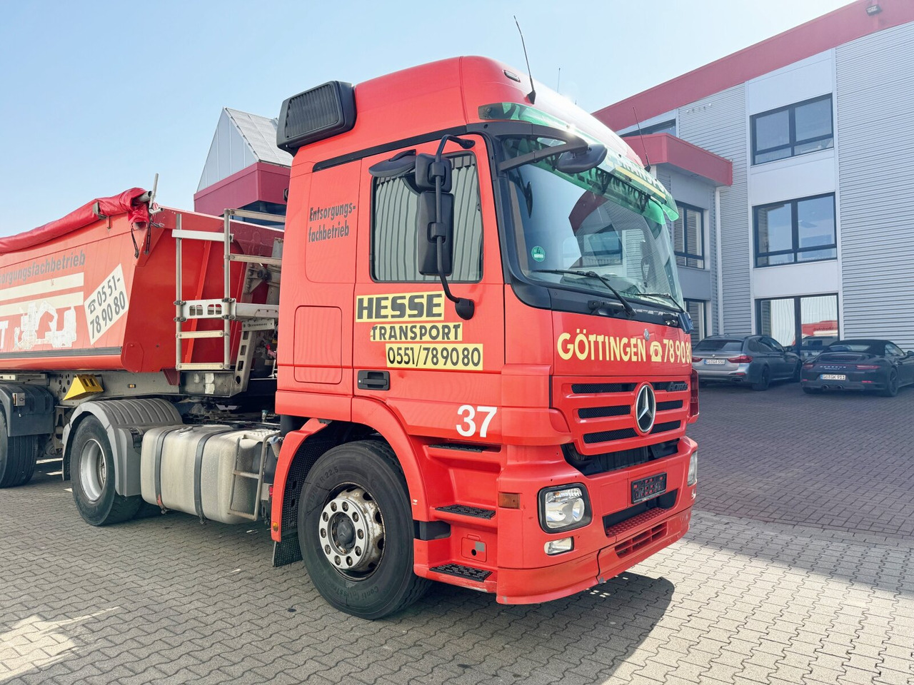 Trekker Mercedes-Benz Actros 1844 LS 4x2 Actros 1844 LS 4x2, Kipphydraulik: afbeelding 10
