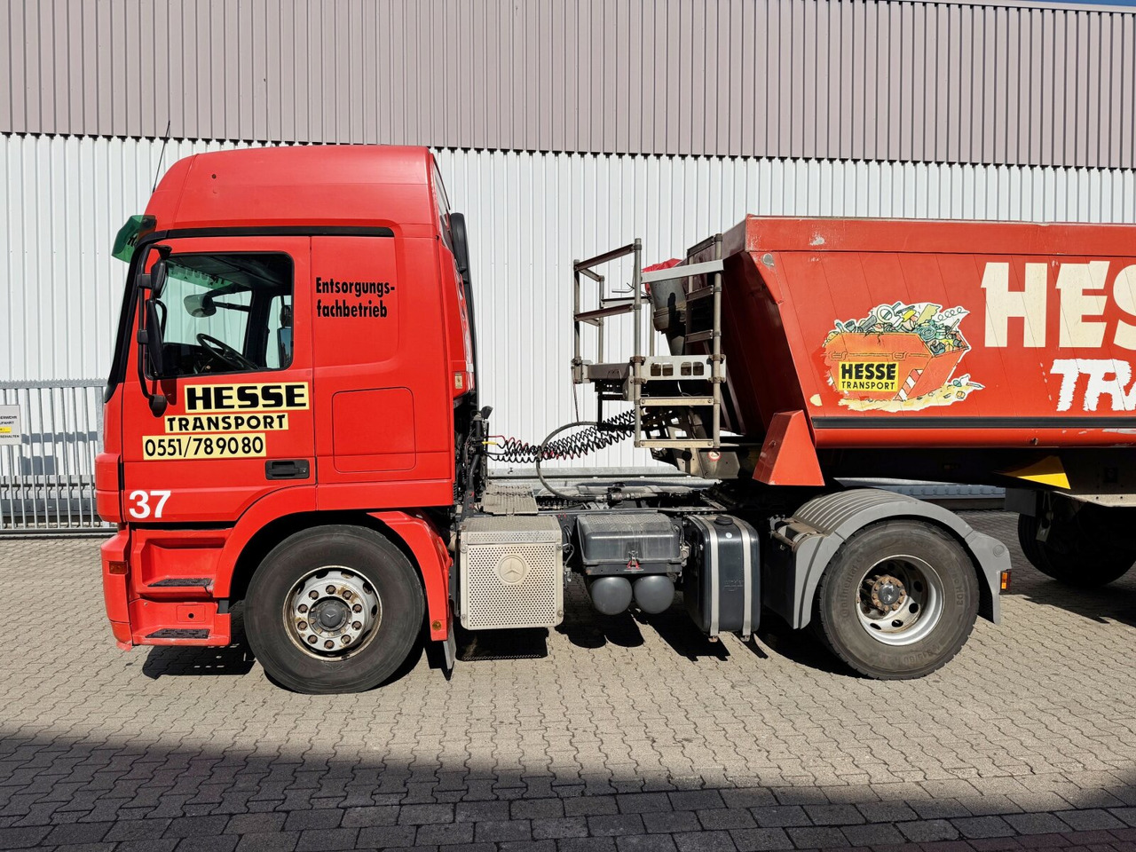 Trekker Mercedes-Benz Actros 1844 LS 4x2 Actros 1844 LS 4x2, Kipphydraulik: afbeelding 12