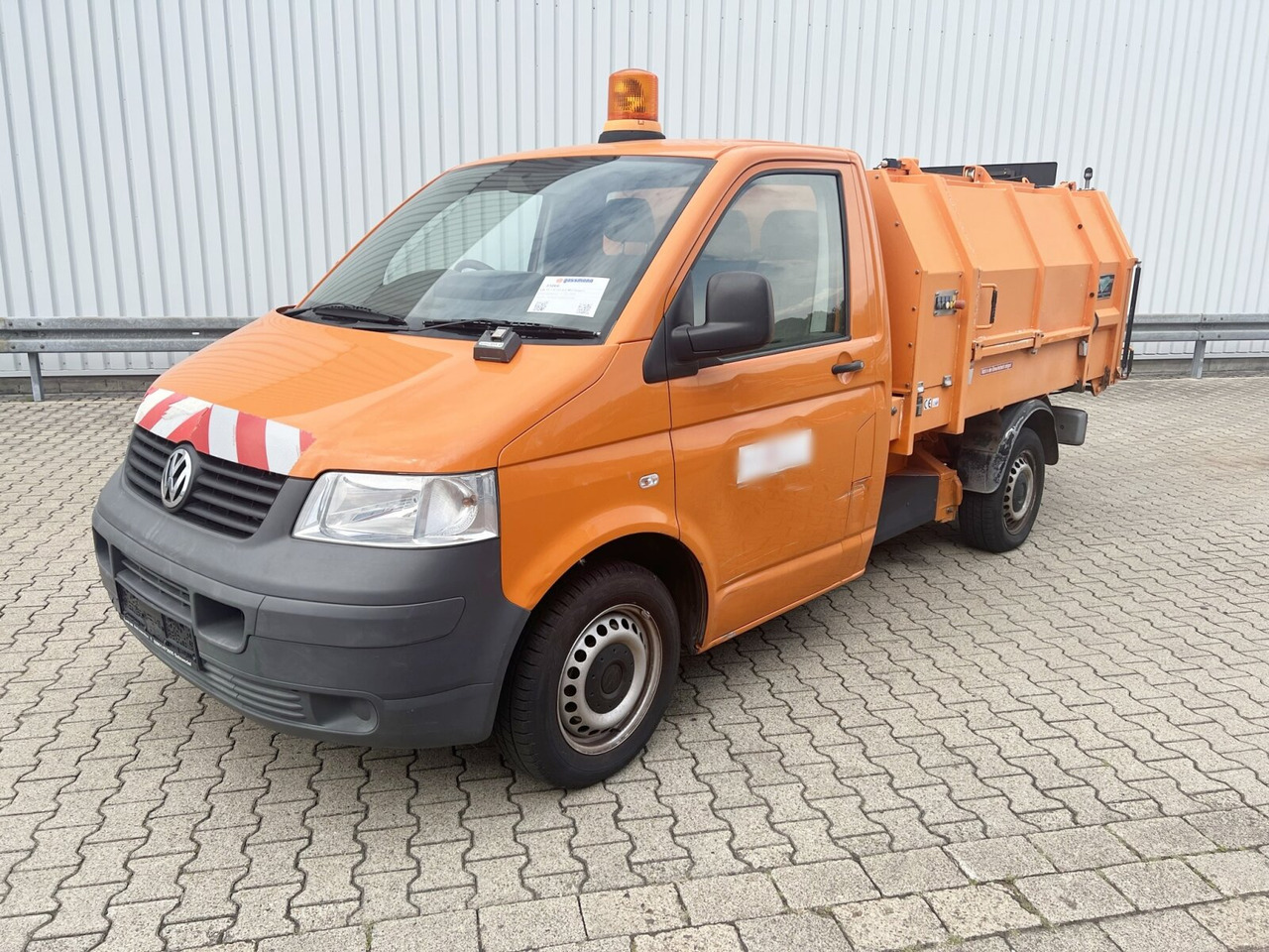 Volkswagen T5 1.9 TDI 4x2 Müllwagen T5 1.9 TDI 4x2, Hagemann Müllpreßaufbau ca. 3,4m³, Rechtslenker - Vuilniswagen: afbeelding 1 Volkswagen T5 1.9 TDI 4x2 Müllwagen T5 1.9 TDI 4x2, Hagemann Müllpreßaufbau ca. 3,4m³, Rechtslenker - Vuilniswagen: afbeelding 1