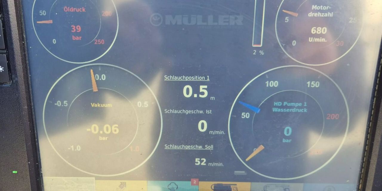 Mercedes-Benz Arocs 1843 L 4x2 Arocs 1843 L 4x2, Müller Canalmaster ca. 8m³, Standheizung, Funk - Vrachtwagen: afbeelding 2 Mercedes-Benz Arocs 1843 L 4x2 Arocs 1843 L 4x2, Müller Canalmaster ca. 8m³, Standheizung, Funk - Vrachtwagen: afbeelding 2