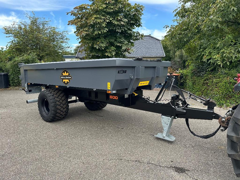 Palmse Trailer PT600E-1A bakkenwagen bakkenkar kipper dumper - Kipper aanhangwagen: afbeelding 1 Palmse Trailer PT600E-1A bakkenwagen bakkenkar kipper dumper - Kipper aanhangwagen: afbeelding 1