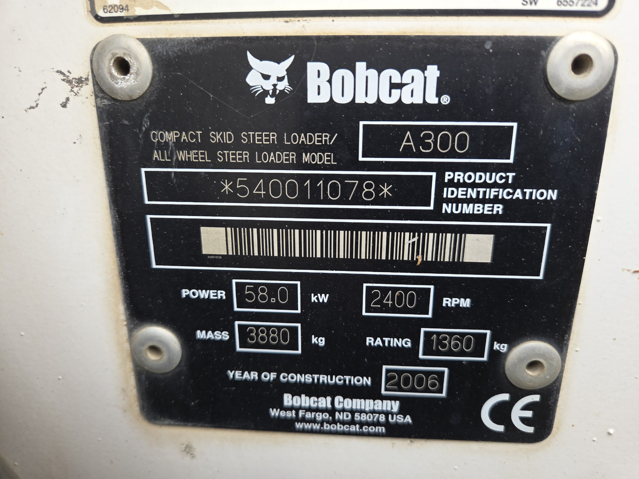 BOBCAT A300 - Schranklader: afbeelding 5 BOBCAT A300 - Schranklader: afbeelding 5