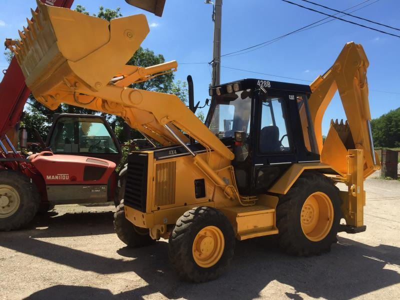 Caterpillar 428 B - Graaflaadmachine: afbeelding 1 Caterpillar 428 B - Graaflaadmachine: afbeelding 1
