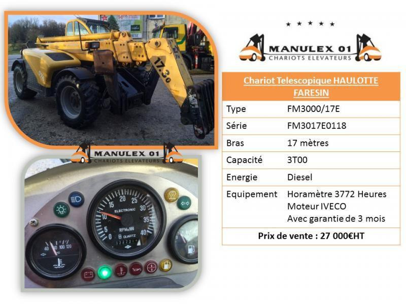 Faresin-Haulotte FM3000/17E - Ruw terrein heftruck: afbeelding 2 Faresin-Haulotte FM3000/17E - Ruw terrein heftruck: afbeelding 2