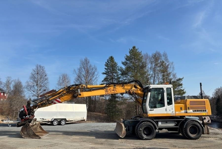 Liebherr A 914 Litronic A2-PL Tiltrotator 30Km/h - Mobiele graafmachine: afbeelding 1 Liebherr A 914 Litronic A2-PL Tiltrotator 30Km/h - Mobiele graafmachine: afbeelding 1